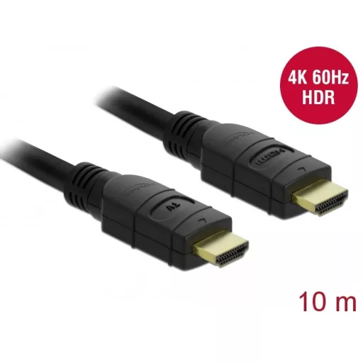 Delock Aktív HDMI kábel 4K 60 Hz 10 m (85284)