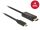 Delock Kábel USB Type-C csatlakozól > HDMI csatlakozó (DP váltakozó mód) 4K 60 Hz, 2 m fekete (85291)