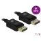 Delock Koaxiális DisplayPort kábel 8K 60 Hz 1 m (85300)