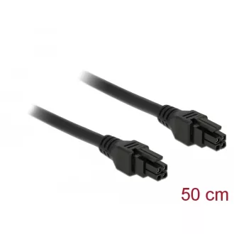   Delock Micro Fit 3.0 Kábel, 4 tűs dugó > dugó 50 cm (85374)