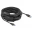 Delock Aktív USB 3.2 Gen 1 kábel A-típusú USB   B-típusú USB csatlakozóvégekkel 20 m (85382)