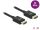 Delock Nagysebességű HDMI -kábel koax 48 Gbps 8K 60 Hz, fekete 2 m (85385)