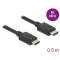 Delock Ultra nagy sebességű HDMI kábel 48 Gbps 8K 60 Hz 0,5 m (85386)