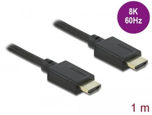 Delock Ultra nagy sebességű HDMI kábel 48 Gbps 8K 60 Hz 1 m (85387)