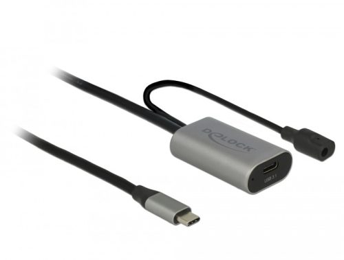 Delock Aktív USB 3.1 Gen 1 bovíto kábel USB Type-C  5 m hosszú