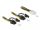 Delock PCI Express tápkábel 6 tűs hüvely > 2 x 8 tűs dugó 15 cm (85452)