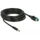 Delock Külső USB 5 Gbps 4 Port Hubon keresztül 3 x A-típusú USB és 1 x USB Type-C -k záró csavarmenettel