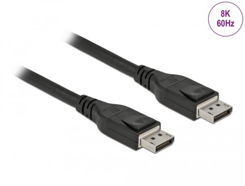 Delock Aktív DisplayPort kábel 8K 60 Hz 10 m