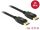 Delock Kábel Displayport 1.2 dugó > Displayport dugó 4K 60 Hz 0,5 m (85506)