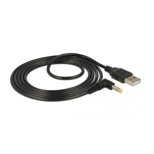 Delock USB tápkábel > DC 4,0 x 1,7 mm apa 90  1,5 m hosszú (85544)