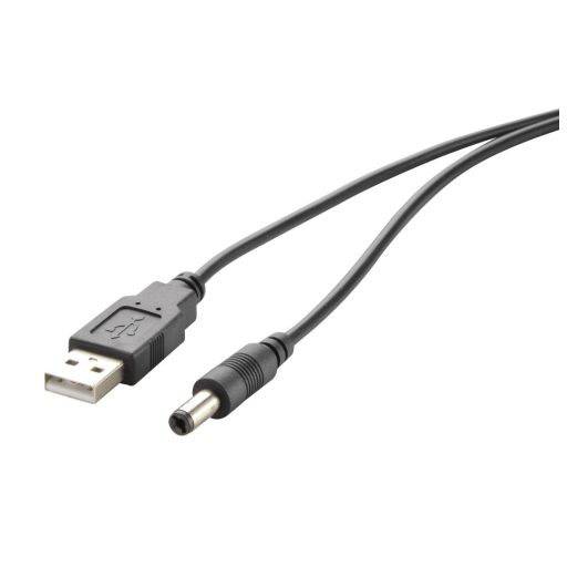 Delock USB tápkábel > DC 4,0 x 1,7 mm apa 90  1,5 m hosszú (85544)