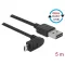 Delock Kábel, EASY-USB 2.0-s A-típusú csatlakozódugó > EASY-USB 2.0-s Micro-B típusú csatlakozódugó, (85561)