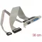 Delock Slot Bracket > 1 x Párhuzamos, 1 x Soros elrendezés: csavart (85644)