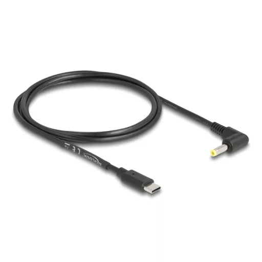 Delock USB tápkábel > DC 4,0 x 1,7 mm apa 90  1,5 m (85665)