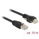 Delock 10 m-es RJ45 dugó > RJ45 dugó csavarokkal csatlakozós Cat.6 SSTP kábel (85672)