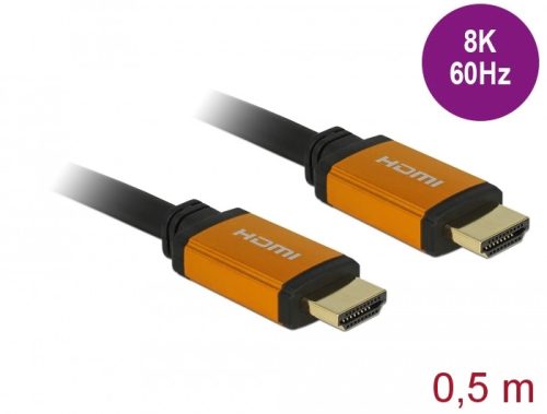 Delock Ultra nagy sebességu HDMI kábel 48 Gbps 8K 60 Hz 0,5 m (85726)