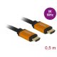 Delock Ultra nagy sebességu HDMI kábel 48 Gbps 8K 60 Hz 0,5 m (85726)