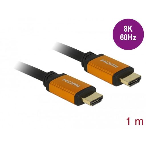 Delock Ultra nagy sebességu HDMI kábel 48 Gbps 8K 60 Hz 1 m (85727)
