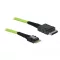 Delock Kábel OCuLink PCIe SFF-8611 > Slim SAS SFF-8654, 1 m (85755)