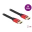 Delock Ultra nagy sebességű HDMI kábel 48 Gbps 8K 60 Hz piros 2 m tanúsítvánnyal (85774)