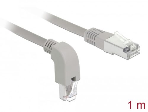 Delock Hálózati kábel RJ45 Cat.5e SF/UTP, lefelé néző / egyenes 1 m