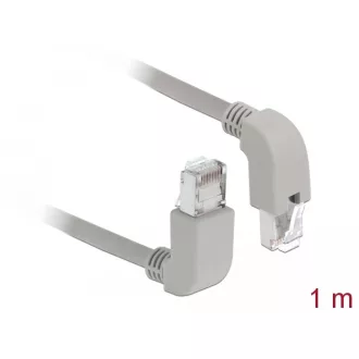   Delock Hálózati kábel RJ45 Cat.6 S/FTP felfelé néző / lefelé néző 1 m (85862)