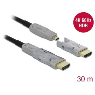 Delock Aktív optikai kábel HDMI 4K 60 Hz 30 m (85884)