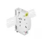 Delock 2 x SC Simplex vagy LC Duplex optikai rostkapcsoló doboz DIN sínhez (85922)