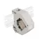 Delock DIN sín adapter Keystone modullal RJ45 anya Cat.6A LSA (86014)