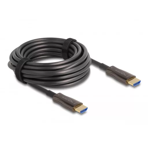 Delock Aktív optikai HDMI kábel fém borítással 8K 60 Hz 20 m (86030)