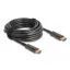 Delock Aktív optikai HDMI kábel fém borítással 8K 60 Hz 20 m (86030)