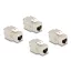 Delock Keystone modul, RJ45-aljzat Cat.6A STP 4 db.-os (86050)