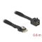 Delock Kábel Mini SAS HD SFF-8643 - Slim SAS SFF-8654 4i 60 cm (86092)
