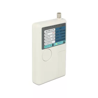   Delock Kábelteszter RJ45 / RJ12 / BNC / USB csatlakozóhoz (86106)