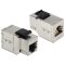 Delock Keystone modul RJ45 anya > RJ45 anya Cat.6 (86141)