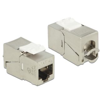   Delock Keystone modul RJ45 dugó > LSA CAT.6A kompakt (86179)