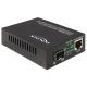 Delock PoE+ média átalakító 10/100/1000Base-T SFP-re (86180)