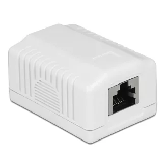 Delock Hálózati fali aljzat, 1 port, Cat.6A LSA (86196)