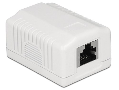 Delock Hálózati fali aljzat, 1 port, Cat.6A LSA (86196)