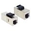 Delock Keystone modul RJ45 anya > RJ45 anya Cat.6 árnyékolt (86210)
