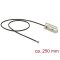Delock WLAN antenna MHF IV/ HSC MXHP32 802.11 ac/a/h/b/g/n PIFA 1,6 dBi 250 mm belső (86217)
