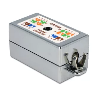   Delock csatlakozódoboz Cat.6A LSA hálózati kábelhez, szerszám nélküli (86243)