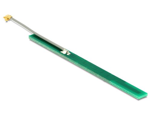 Delock WLAN antenna MHF / U.FL-LP-068 kompatibilis csatlakozó 802.11 b / g / n 2 dBi 50 mm PCB belső (86254)