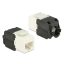 Delock Keystone modul RJ45 csatlakozó > LSA Cat.6A UTP fehér (86266)