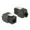 Delock Keystone modul RJ45-csatlakozó > LSA Cat.6A UTP fekete (86267)