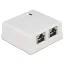 Delock Moduláris fali kimenet 2 Port Cat.6 (86269)