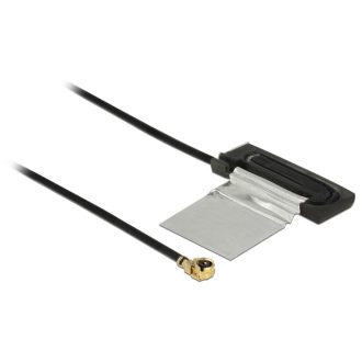   Delock WLAN belső CCD antenna MHF/UF.LP-068  csatlakozóval, 802.11ac/a/h/b/g/n, 1 dBi, 200mm (86270)