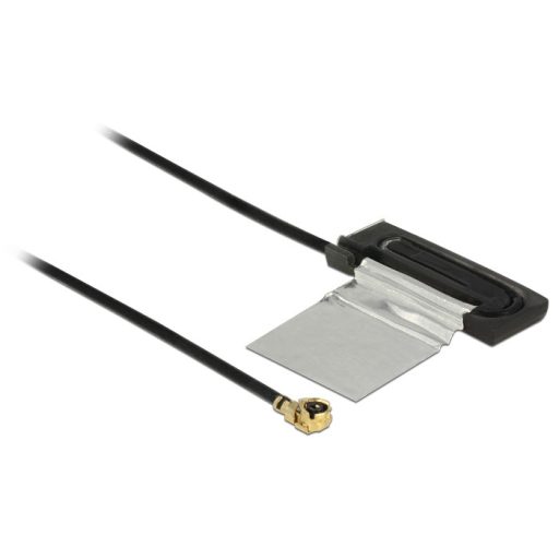 Delock WLAN belső CCD antenna MHF/UF.LP-068  csatlakozóval, 802.11ac/a/h/b/g/n, 1 dBi, 200mm (86270)