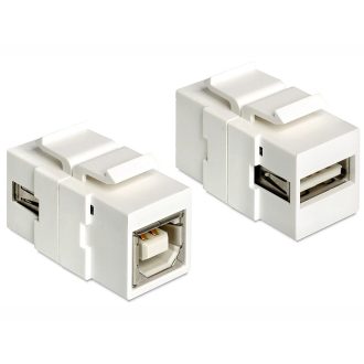   Delock Keystone modul USB 2.0 A anya> USB 2.0 B anya (86320)