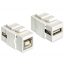 Delock Keystone modul USB 2.0 A anya> USB 2.0 B anya (86320)